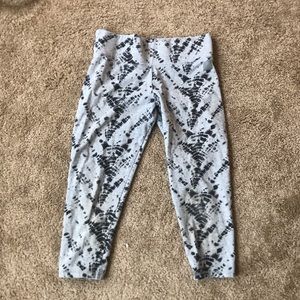 Tie dye Victoria Secret capri leggings